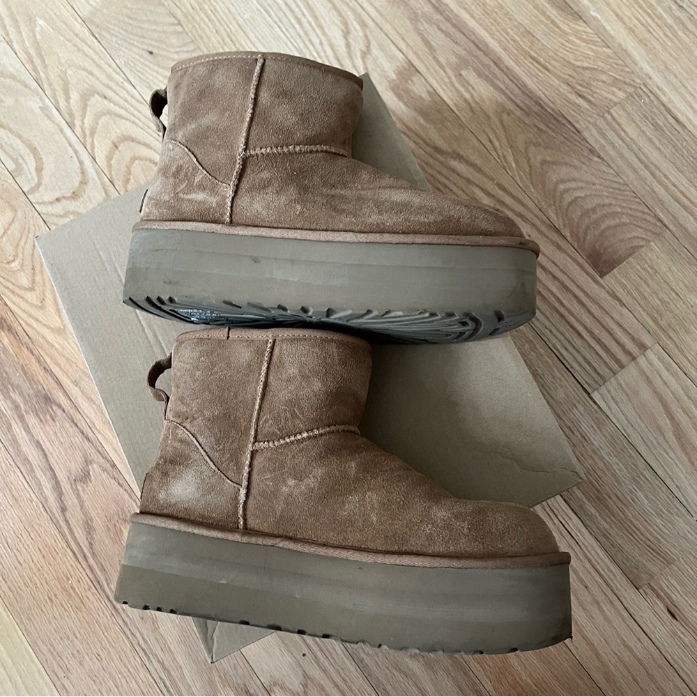 Ugg Classic Mini Platform In Chestnut - image 6